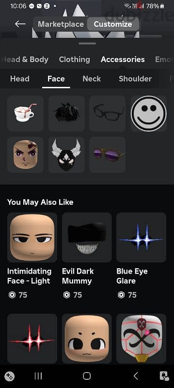 Roblox account with games progressed 9