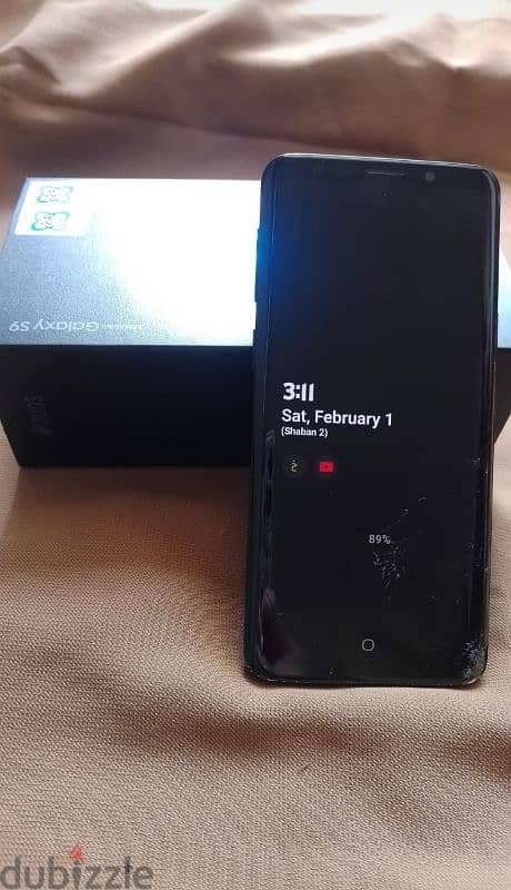 Samsung Galaxy S9 4/128 black محتاج باغه فقط 2