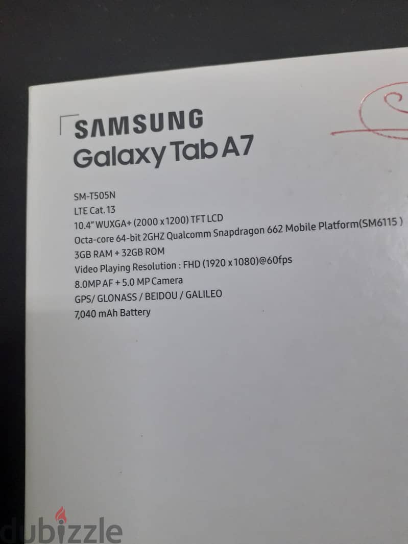 samsung galaxy tab a7 (SM - T505N) 4