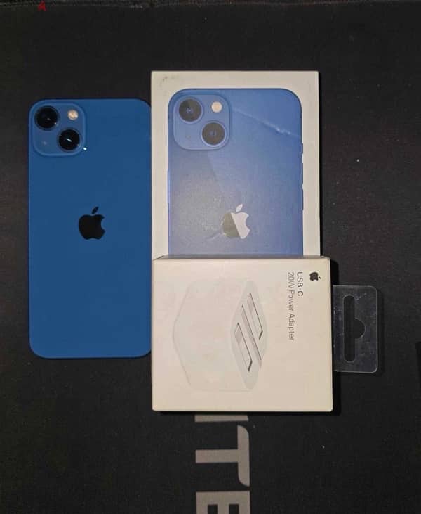 Apple iPhone 13, 128GB, 4GB RAM, 5G - Blue (Japanese Version) 1