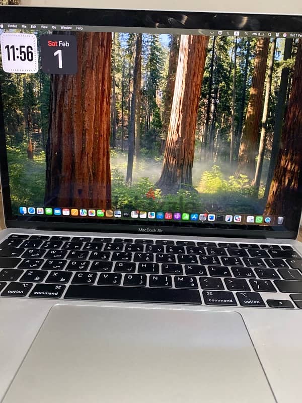 MacBook air M1, 2020 , 256 Gb silver 1