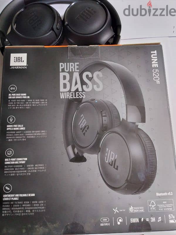 jbl tune 520 سماعات 4