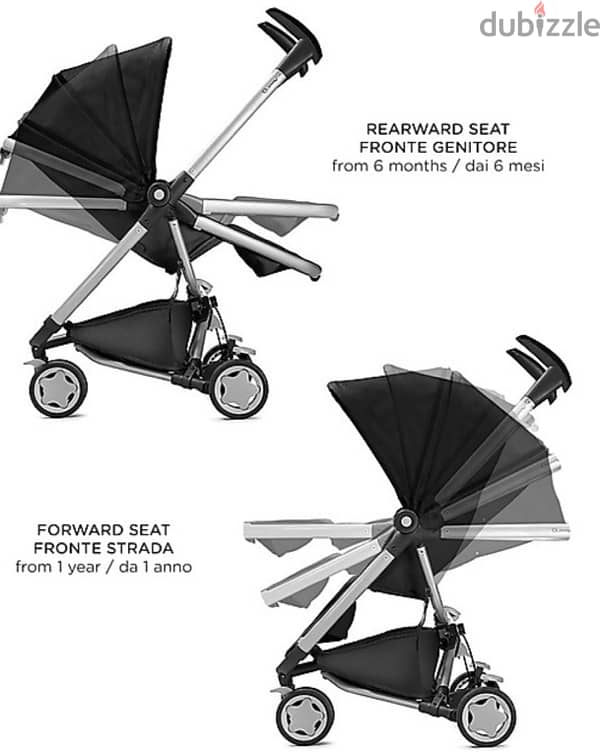 stroller عربه اطفال ماركه quinny 4