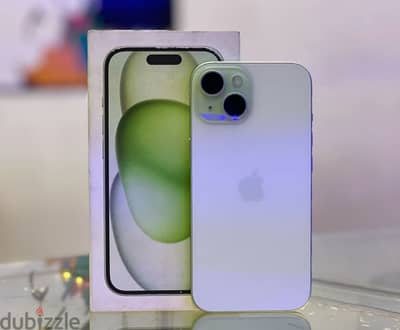 زيرو IPhone 15 ضمان سارى حاله جديده لانج