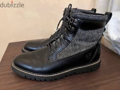 Timberland Leather/Wool Black Boots (44)