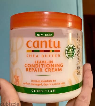 Cantu shia leave in hair cream