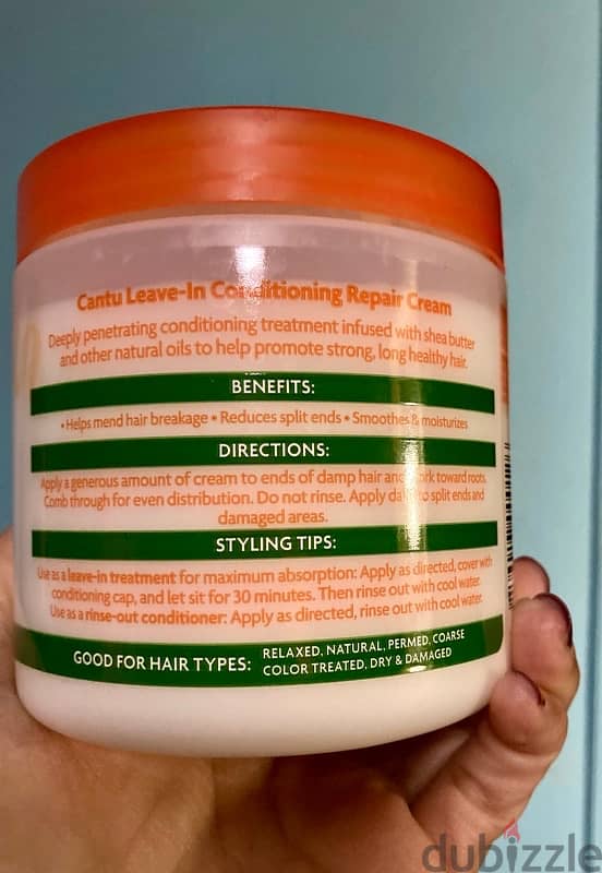 Cantu shia leave in hair cream 2