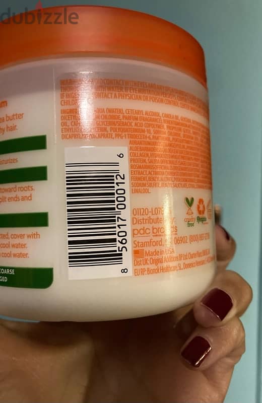 Cantu shia leave in hair cream 4