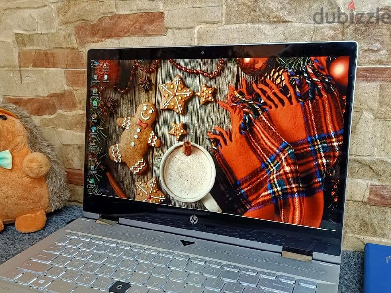 HP Pavilion FHD ips 14"|  أشيك لابتوب تاتش الجيل الثامن زيرو بمشتملاتة 4