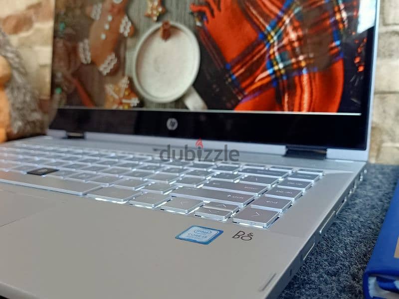 HP Pavilion FHD ips 14"|  أشيك لابتوب تاتش الجيل الثامن زيرو بمشتملاتة 5