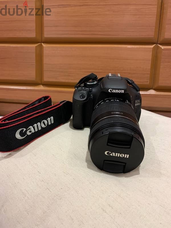 Canon 600D 18-135mm Lens 0