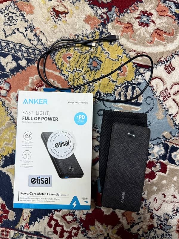 airpods pro 1 & power bank anker 11