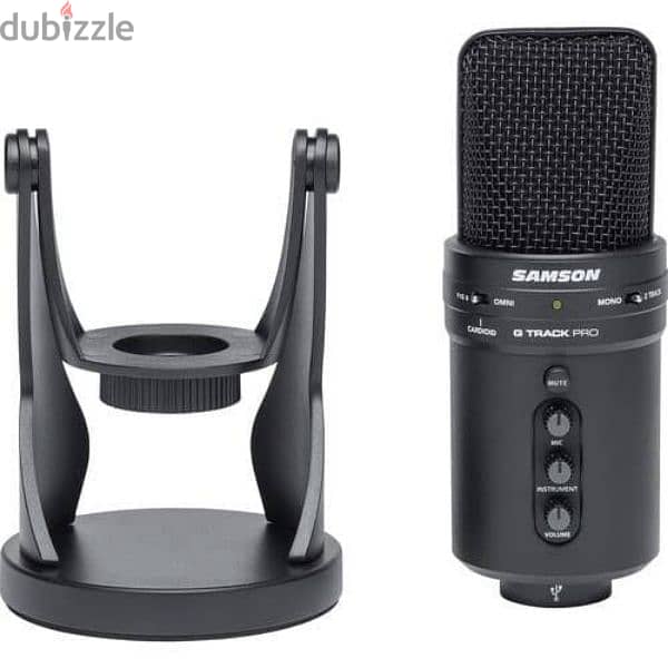 ميكروفون سامسون جي تراك برو Samson g track pro condenser microphone 2