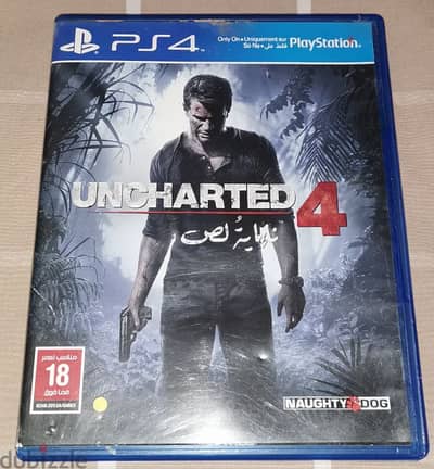 لعبة انشارديت UNCHARTED 4 لـ PS4