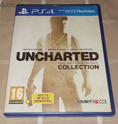 لعبة انشارديت كوليكشن UNCHARTED لـ PS4