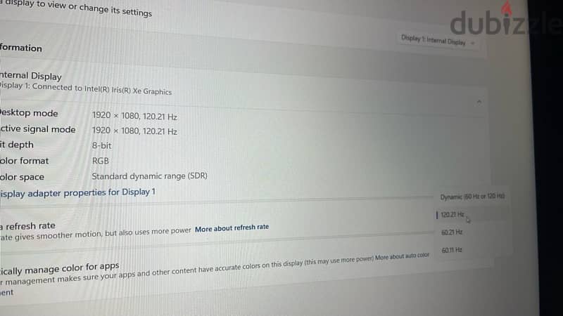 Dell G15-5511 Gaming i7-11800H/16GB, NVIDIA, RTX3050 ti4GB 7