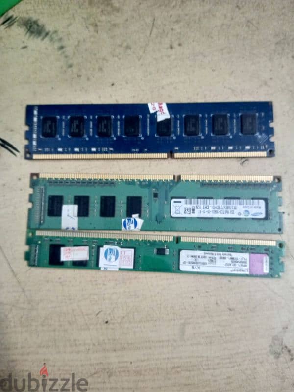 3 رامات DDR3 كمبيوتر 0