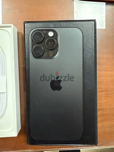 iPhone 16 pro max 256GB black middle east version