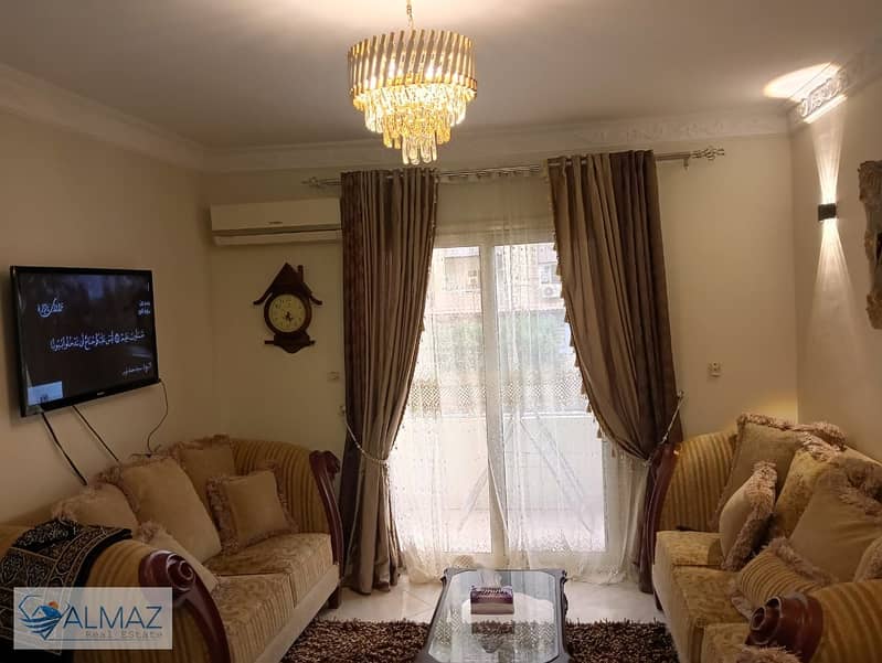 Furnished apartment for rent in Gardenia City Zone 1 Compound in Nasr City 0