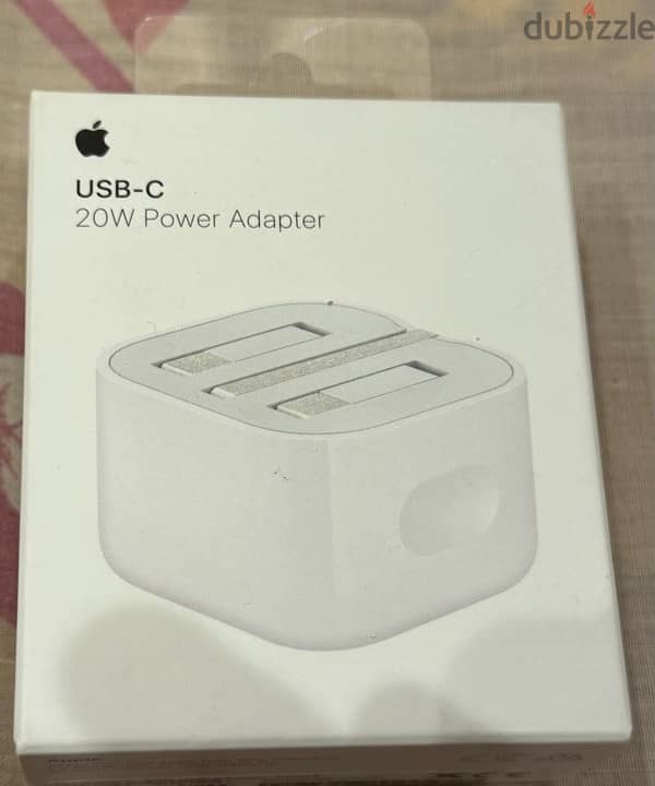 Original Apple USB-C 20W Adapter (new and sealed) 0