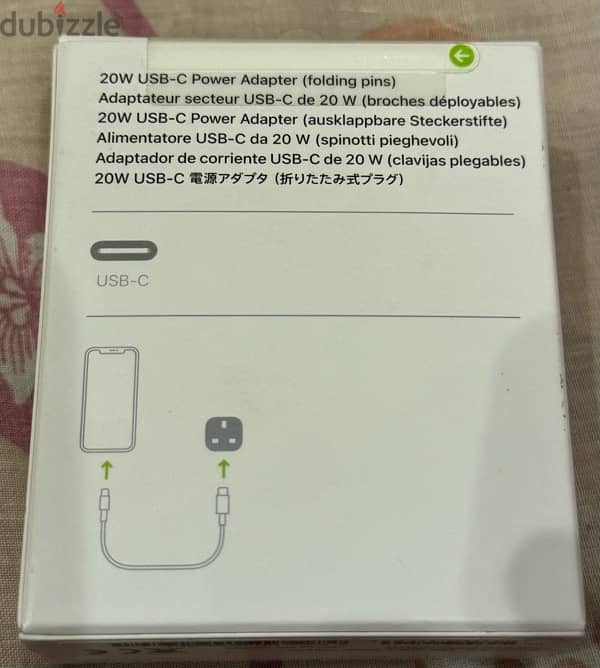 Original Apple USB-C 20W Adapter (new and sealed) 1