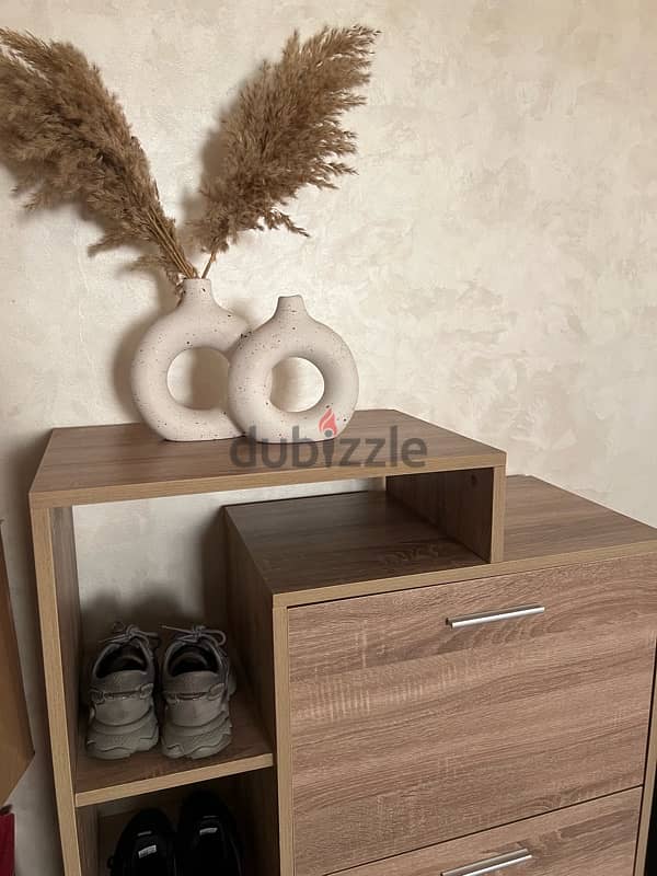 shoe cabinet entryway / خزانة أحذية 1