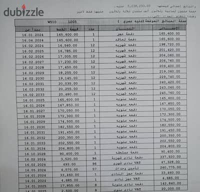 شقة للبيع مساحة 78 متر بمدينتى B14 طلعت مصطفى فيو شارع