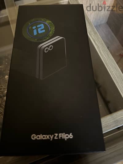 galaxy z flip 6 - 12 ram with warrany from samsung