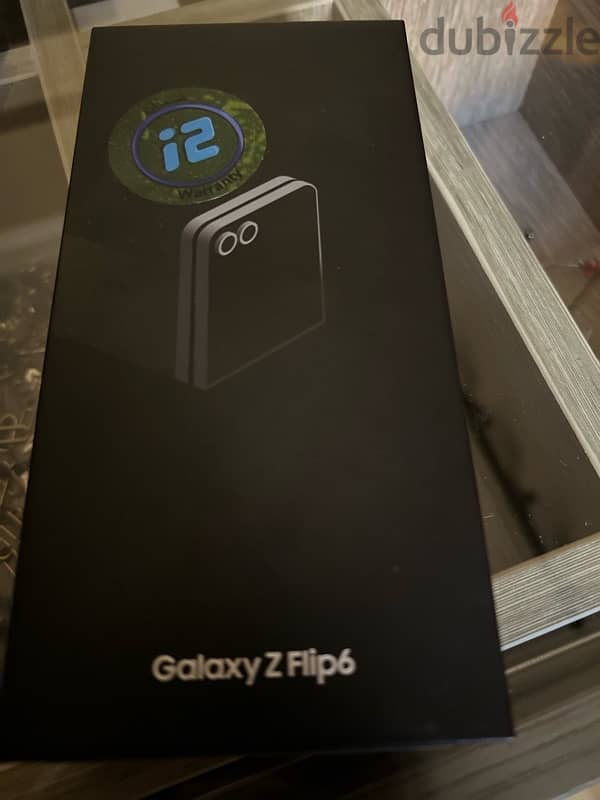 galaxy z flip 6 - 12 ram with warrany from samsung 0