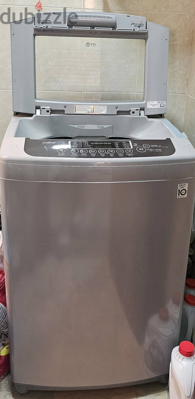 LG Washing Machine Top Load Washer, 18.5 kg, Smart Inverter Control 2