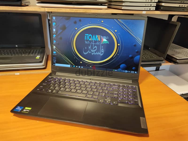 lenovo gaming core i7 الجيل الحادي عشر + nvidia gtx 1650 4gb+120hz+هار 1