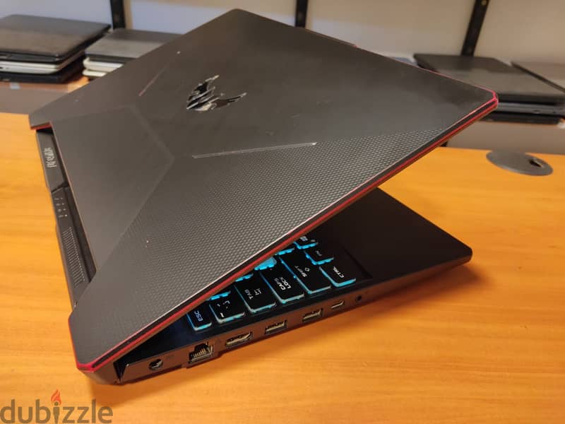 asus tuf f15 core i5 جيل عاشر+ gtx 1650ti 4gb+RGB 5