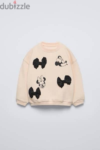 Minnie Mouse Disney Bow Sweatshirt