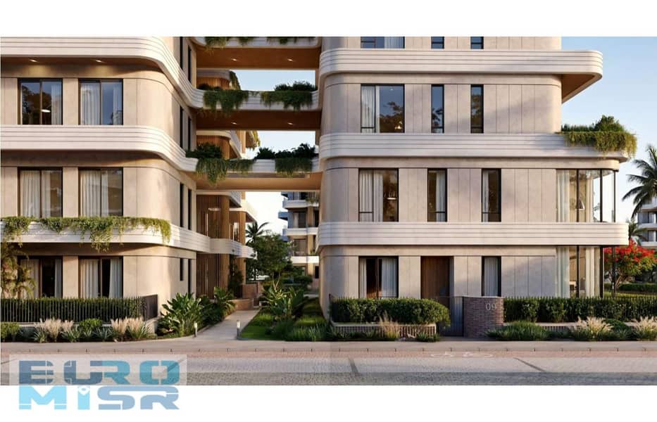 Fully finished Apartment 216 Meters in Crescent Walk Compound, New Cairo 0