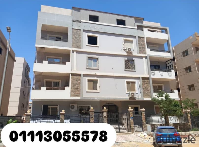 Now you can own your 185 sqm immediate apartment in Andalus 1 in the Fifth Settlement, half finished, in front of the Nile International School 0