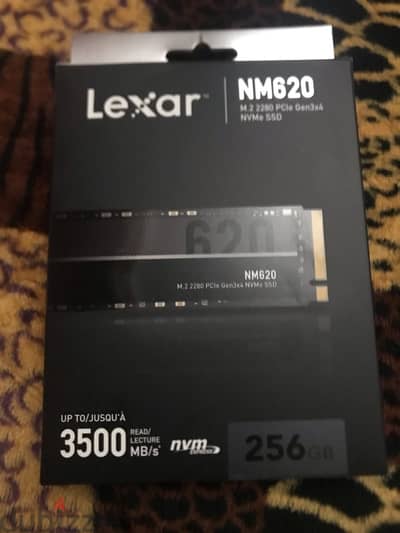 SSD Lexar 265GB NM620 M. 2 2280 NVMe