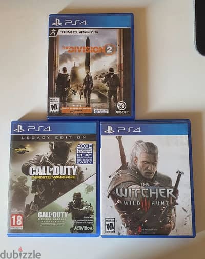 PS4 games for sale العاب للبيع