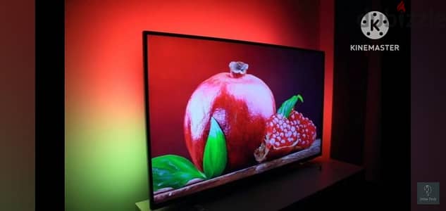 شاشه فيليبس 65 بوصه سمارت 4k  Ambilight