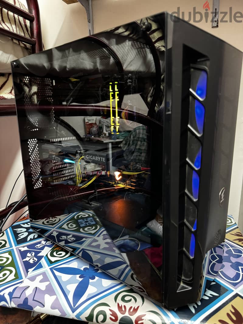 Used Gaming PC with RTX 3060 12 GB and Ryzen 5 3600x 1