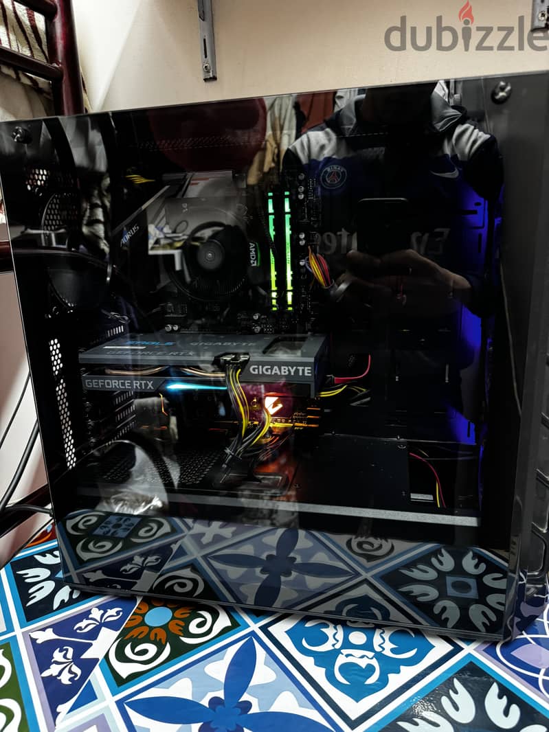 Used Gaming PC with RTX 3060 12 GB and Ryzen 5 3600x 3