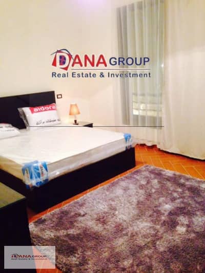 Fully furnished apartment  For rent in Beverly Hills, Sheikh Zayed, Casa 137 metres 2 rooms, 2 bathrooms,  Reception, kitchen  44 thousand required Co