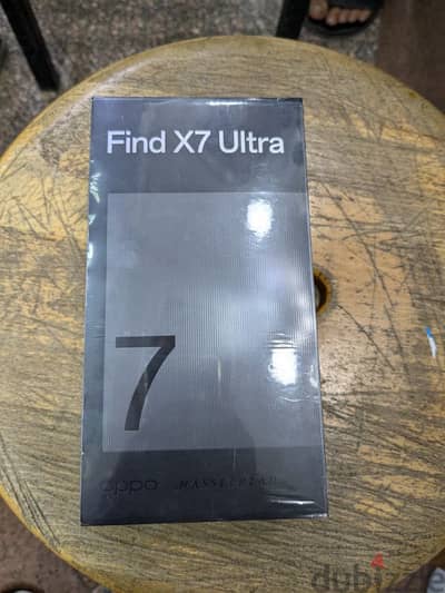 OPPO Find X7 Ultra dual sim 512/16G Black جديد متبرشم