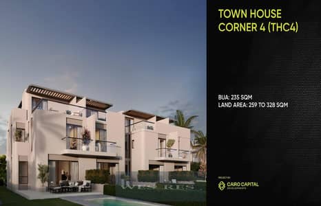 Town house in Lakewest 4 first prices starts with 0% up to 9 years installments