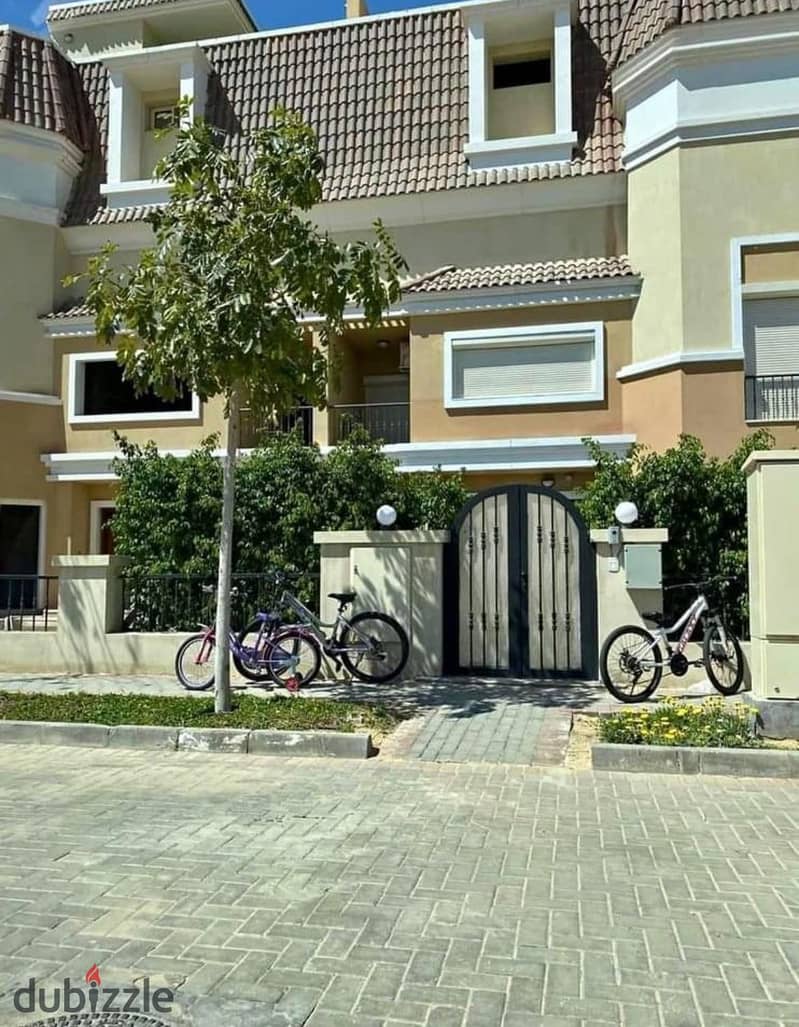 For limited time 12 years installments Standalone villa 212m for sale Under Market Price Front of Madinaty  In Sarai Compound 0