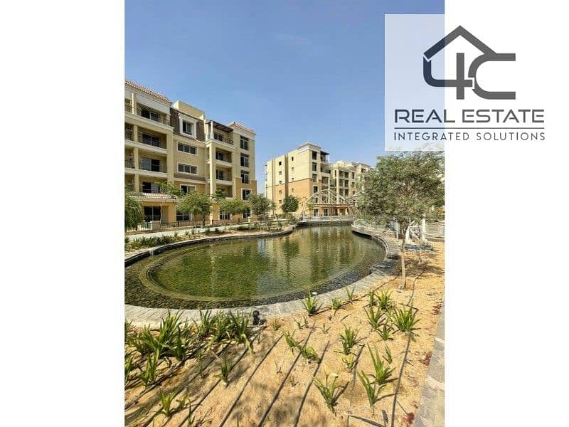 Apartment 98 m prime location in sarai compound for sale semi finished with lowest down payment and instalment in market 0