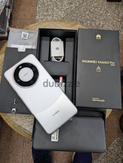 Huawei Mate 60 Pro dual sim 512/12G White جديد