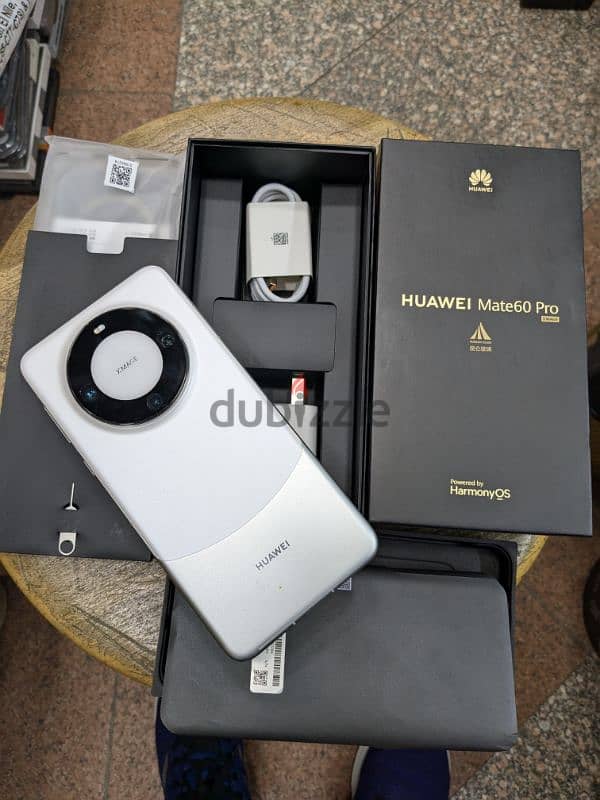 Huawei Mate 60 Pro dual sim 512/12G White جديد 0