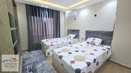 Furnished apartment for rent in Madinaty, B7