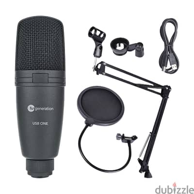 Fun Generation USB One& Pop Filter &Stand Big