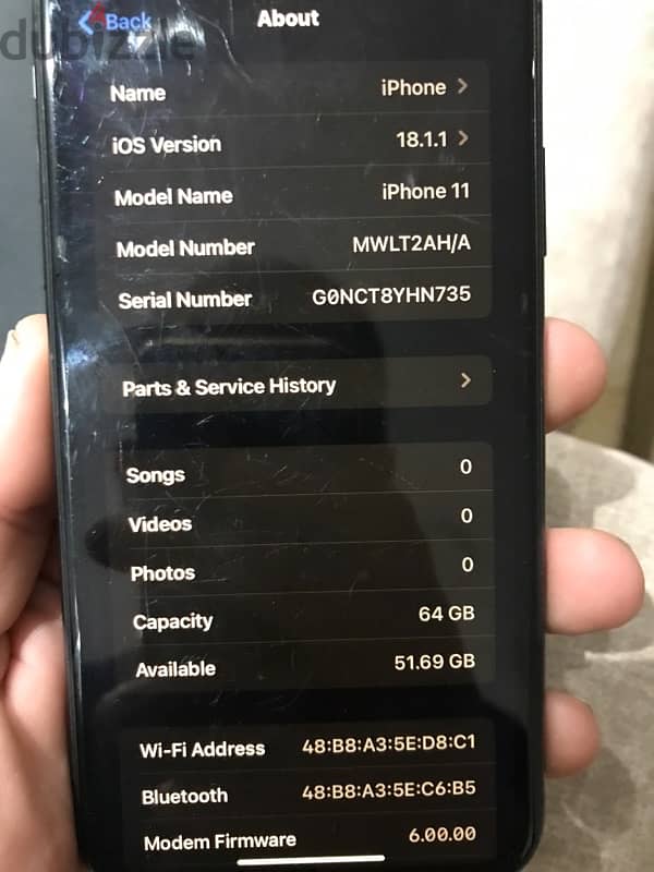 IPhone 11 for sale لم يفتح من قبل 5